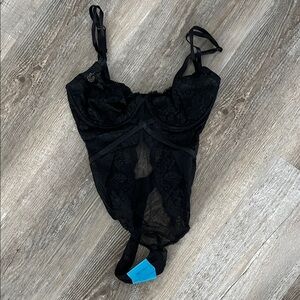 ASOS | Black Lace Teddy Lingerie